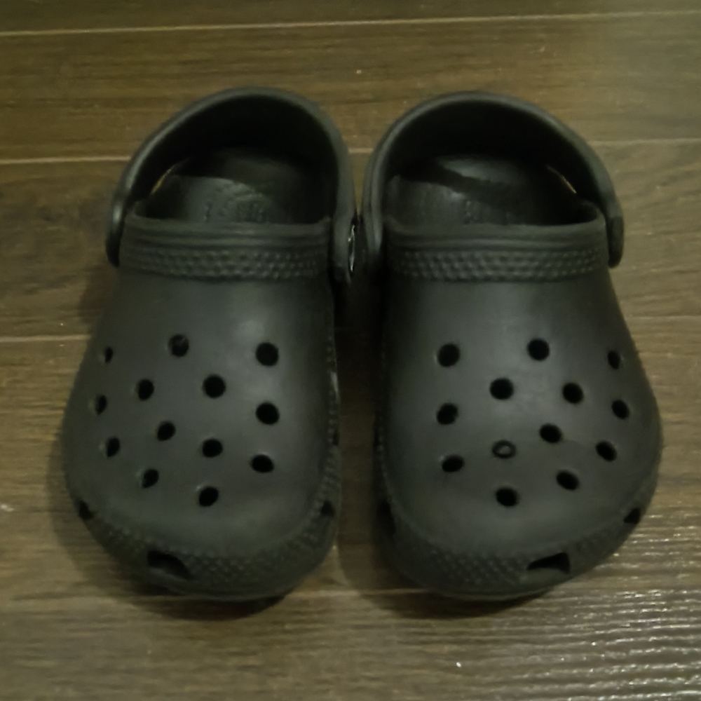 CROCS Kids Black Water Shoes